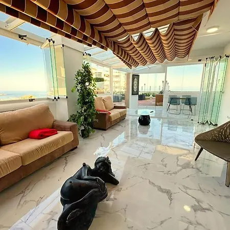 Apartment New Atico De Lujo Benalbeach Jacuzzi