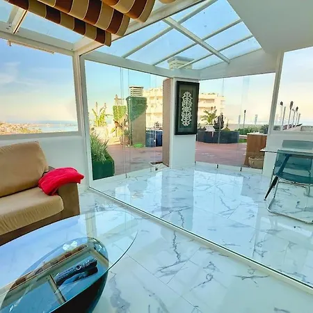 New Atico De Lujo Benalbeach Jacuzzi Apartment